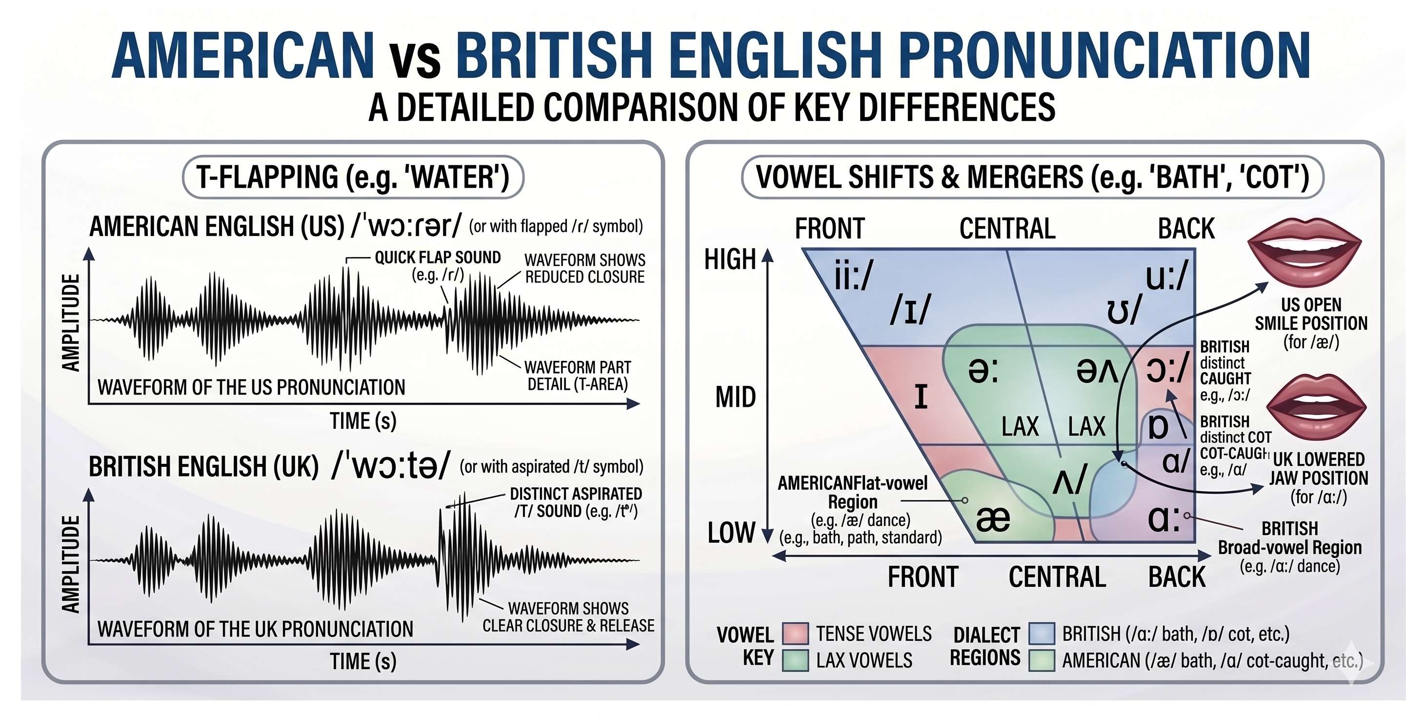 American vs british pronunciation differences - Cover Image