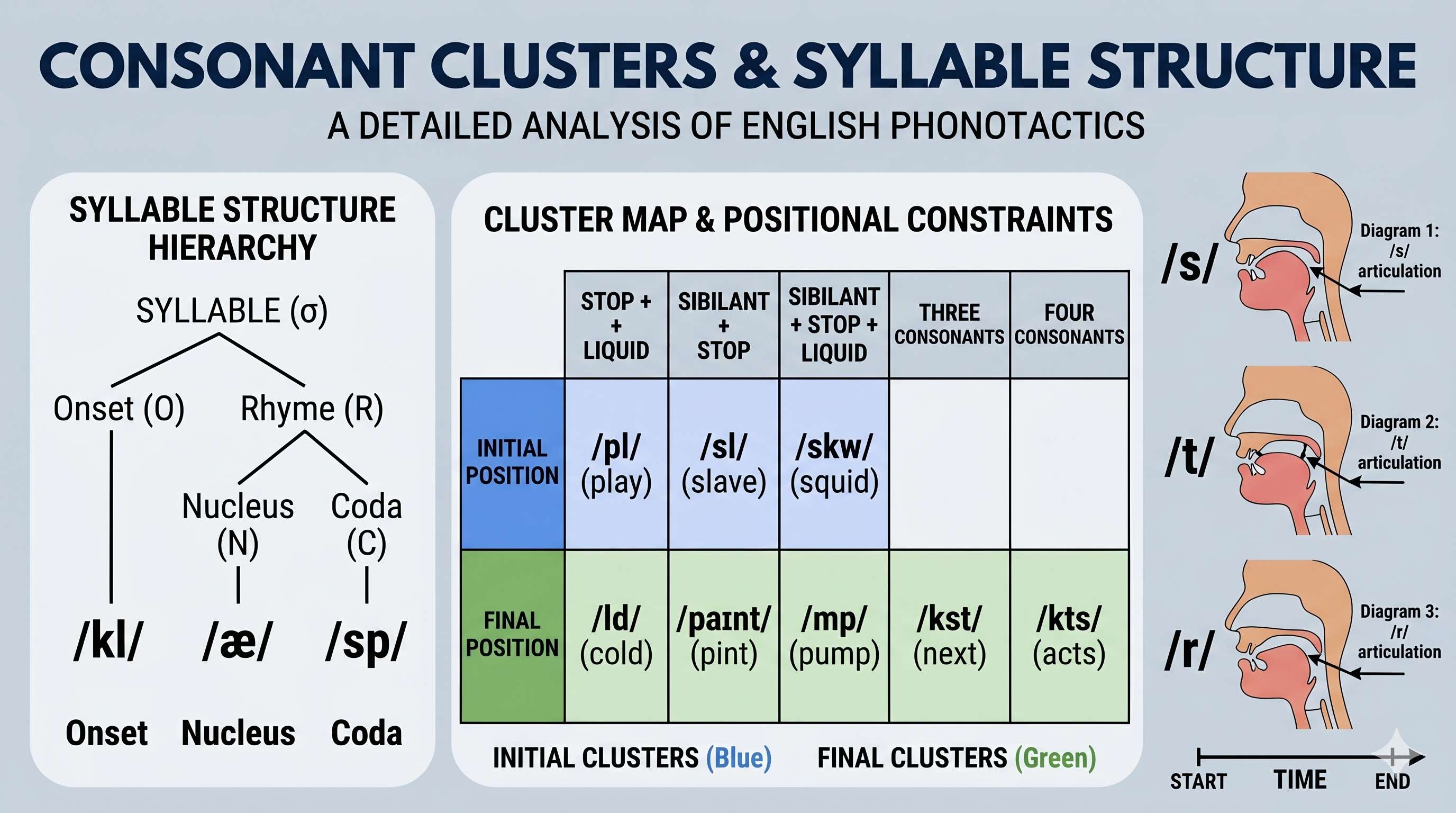 Consonant clusters and syllable structure - Cover Image