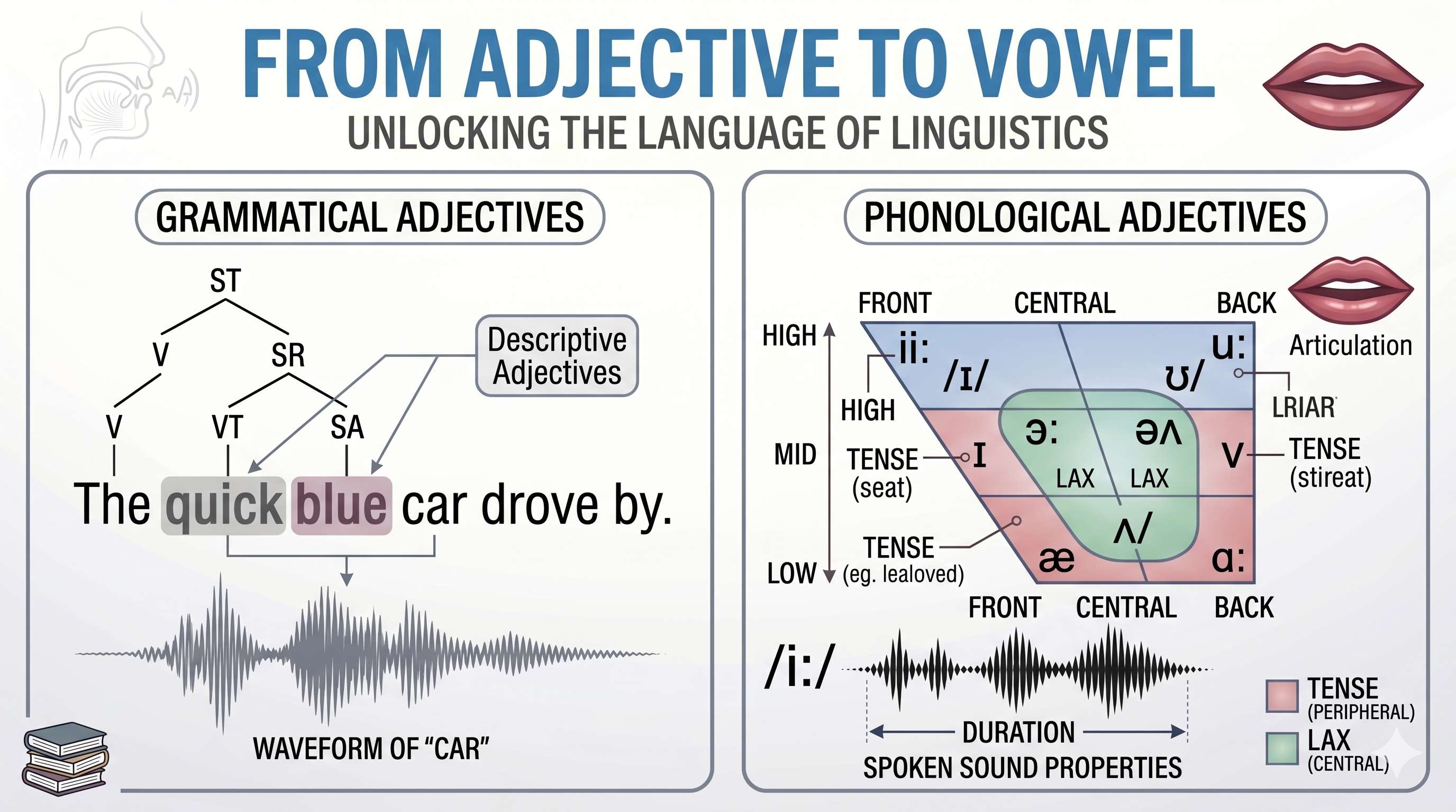 From adjective to vowel - Cover Image