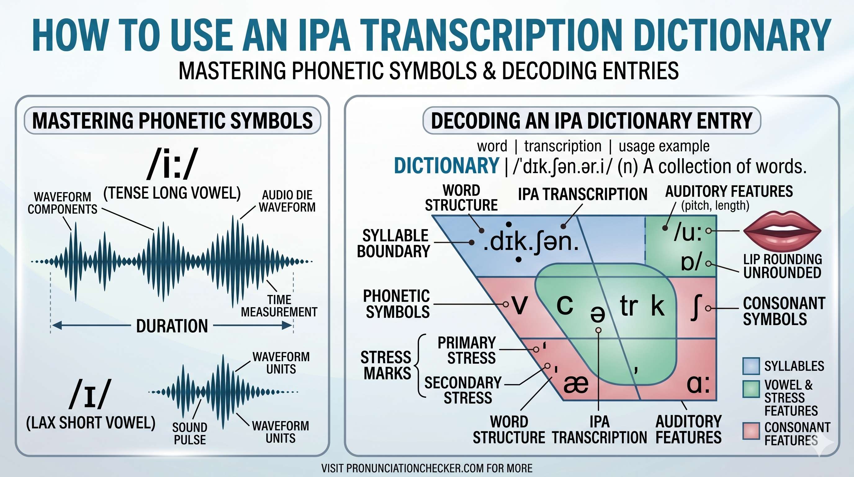 How to use an ipa transcription dictionary - Cover Image
